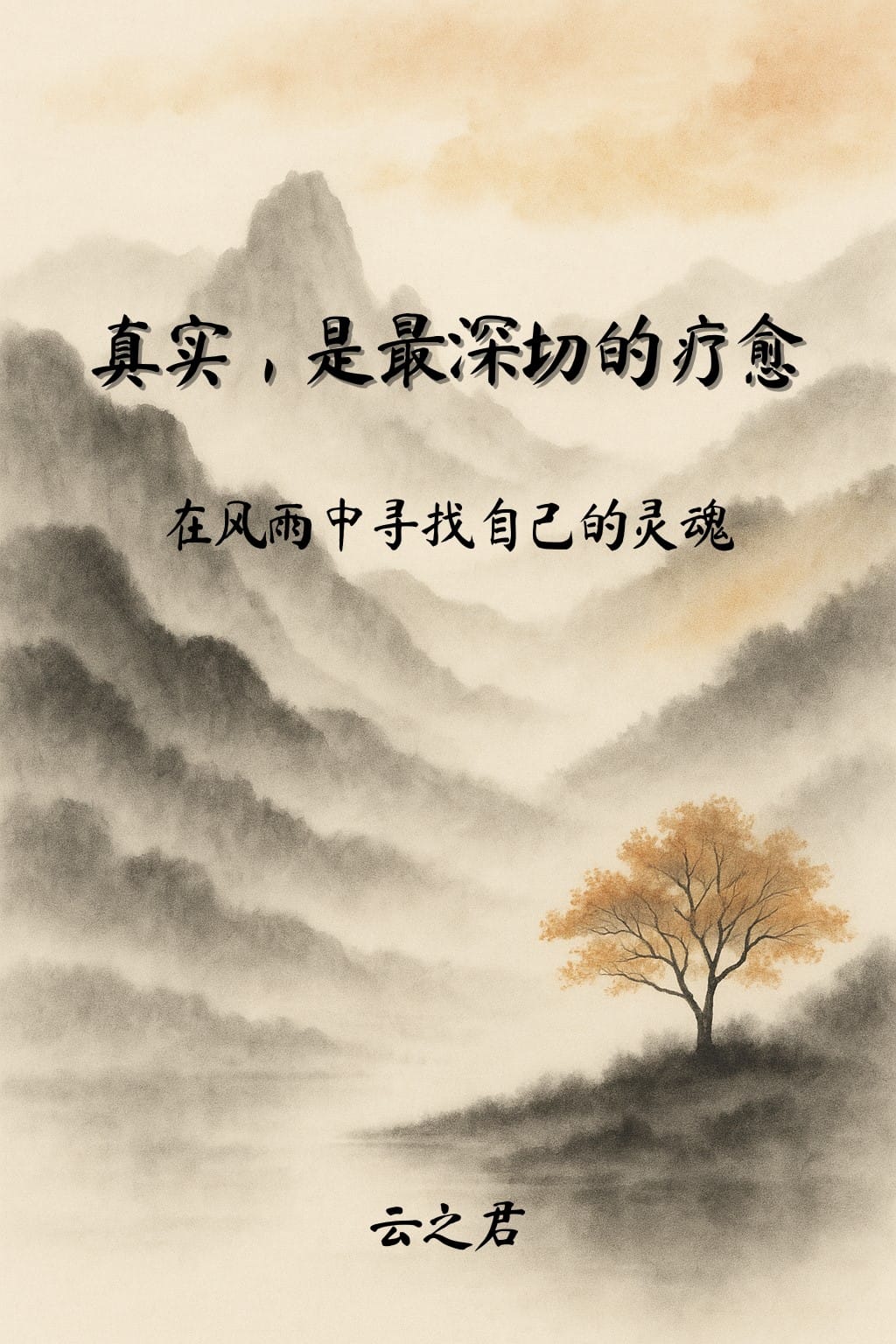 我即将出版的书籍 『真实,是最深切的疗愈』
