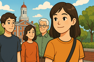 A Daughter’s Leap, A Family’s Blessing
