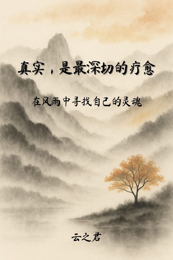 我即将出版的书籍 『真实，是最深切的疗愈』