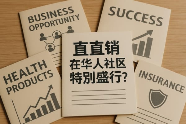 （更新版）为什么直销在华人社区特别盛行？