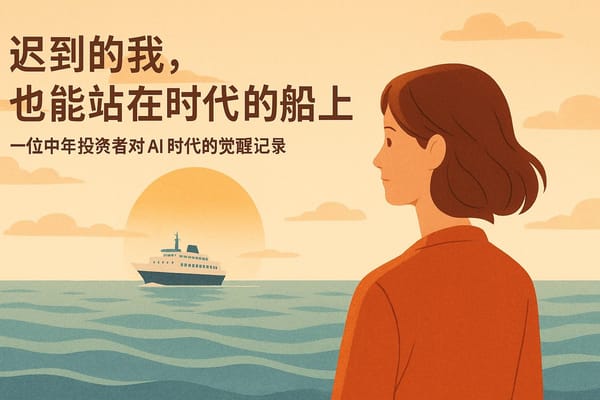 这一次，我为自己掌舵