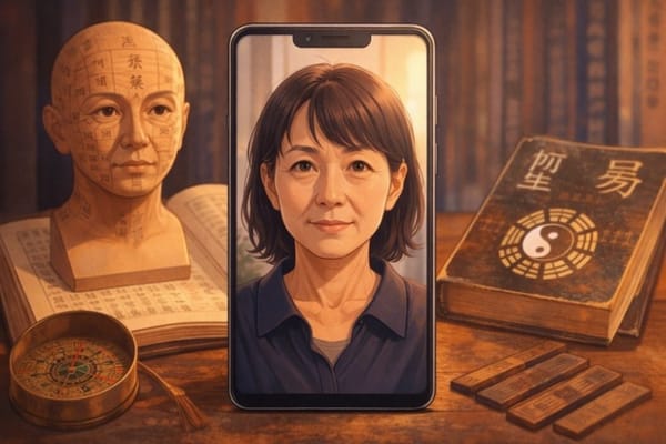 年尾算一卦：我用无滤镜自拍，请 AI 按面相与《易经》“算一次命”
